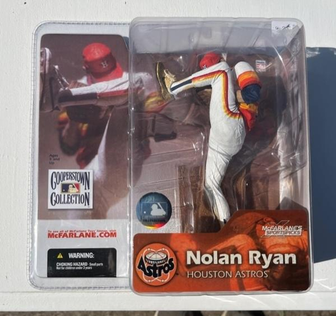 NIKE Houston Astros Cooperstown Collection Nolan Ryan Jersey Adult Medium  Orange