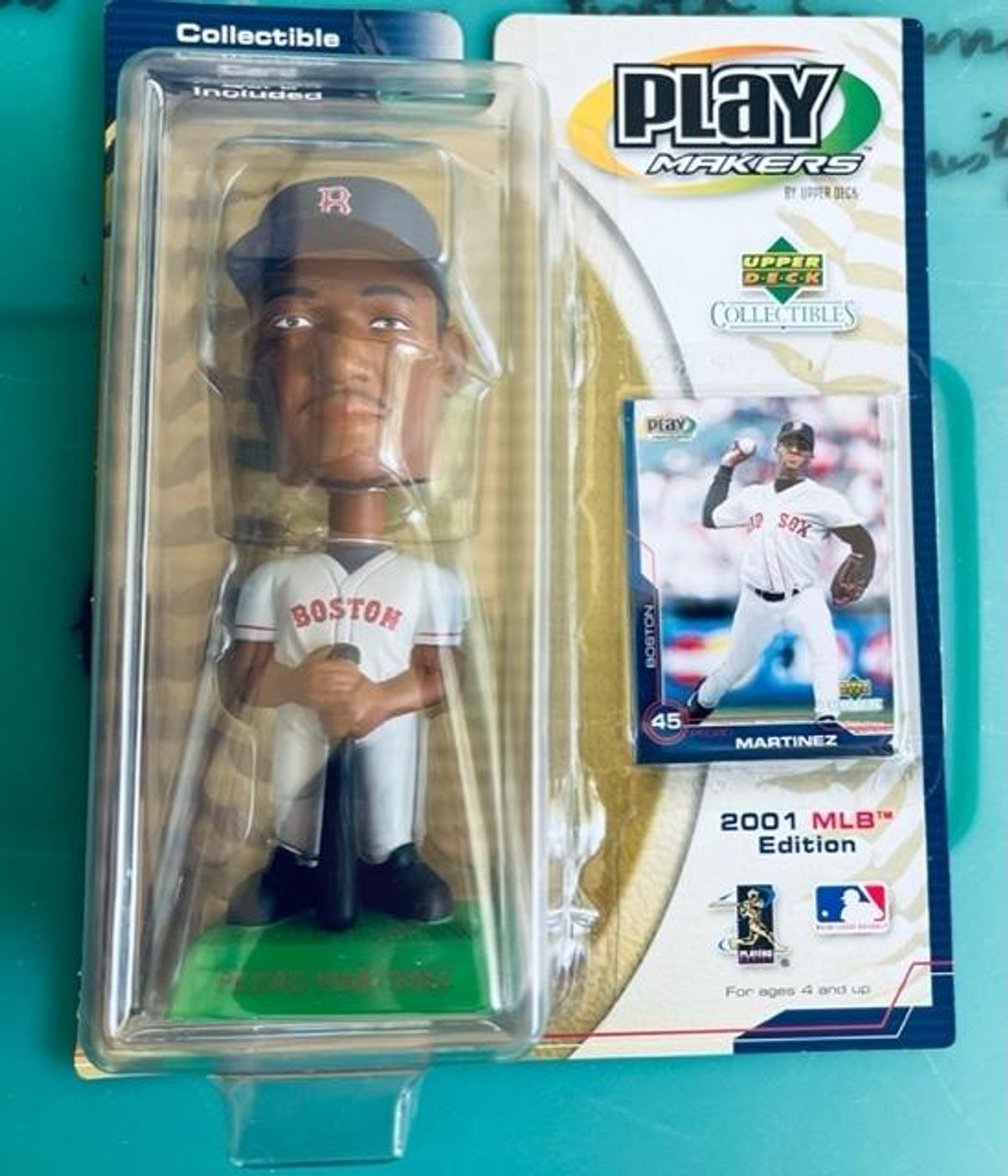 Pedro Martinez MLB 2001 Upper Deck Playmakers Bobble Head