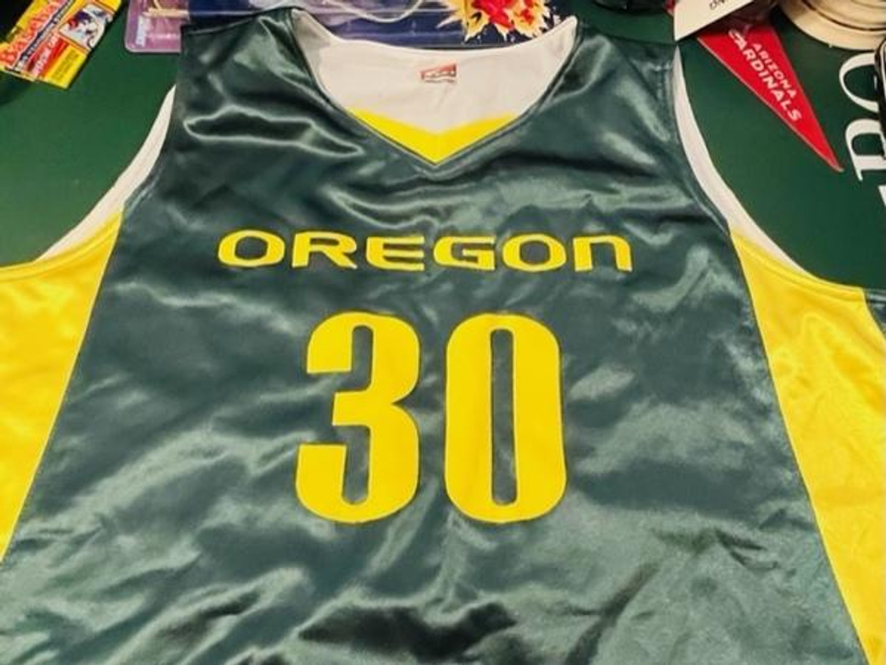 Oregon Ducks NCAA Nike Vintage Oregon Basketball Jersey