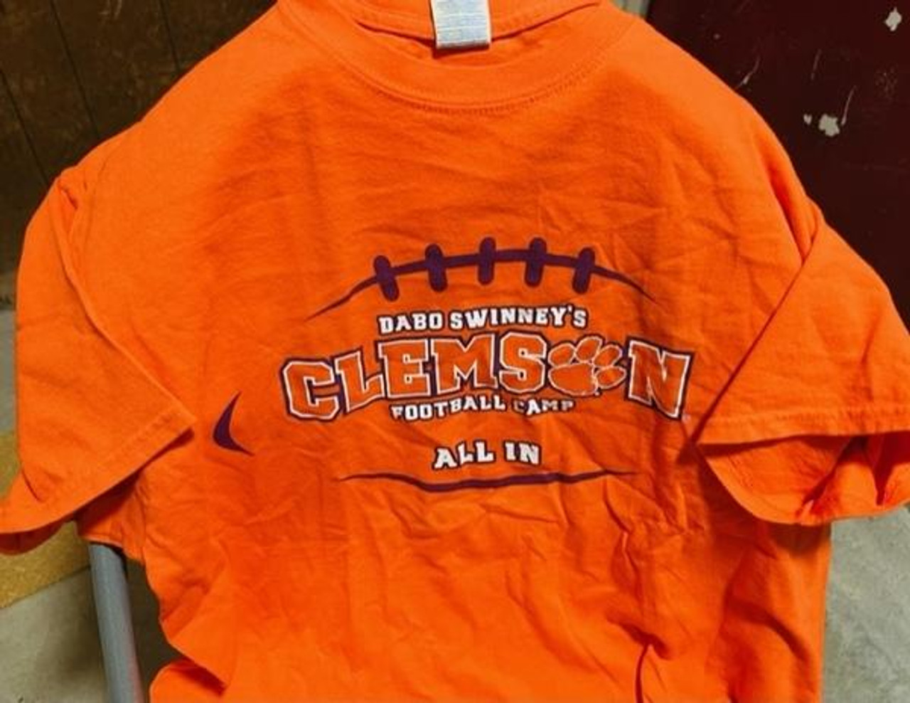 Clemson Tigers NCAA Dabo Swinney Football Camp Shirt