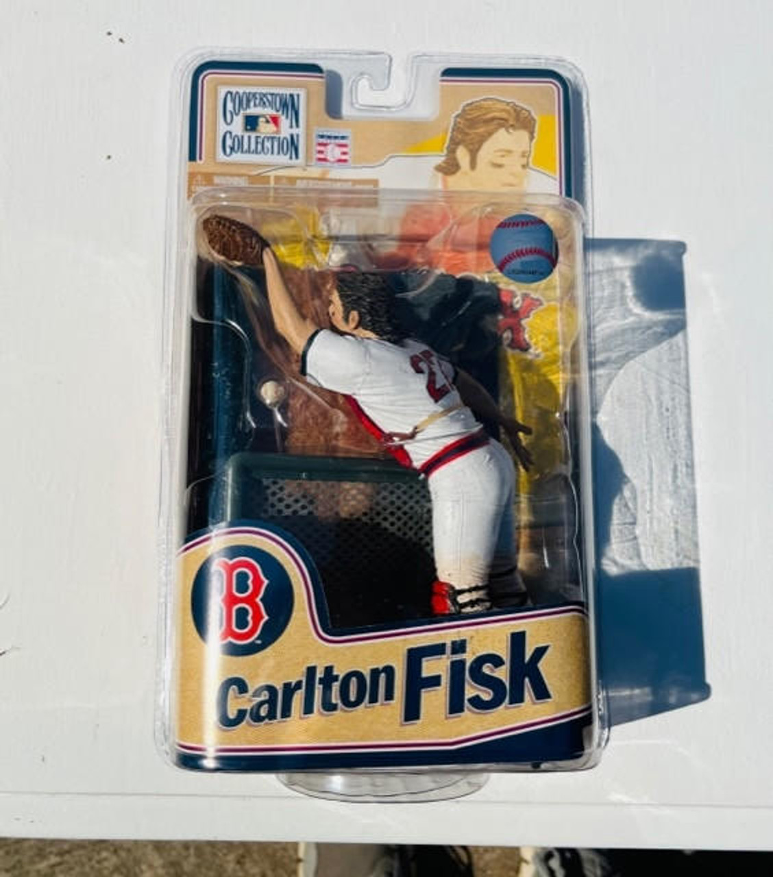 Carlton Fisk Chicago White Sox Mitchell & Ness White Cooperstown