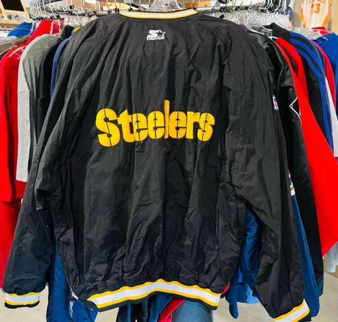 Pittsburgh Steelers NFL Starter Vintage Pullover Team Jacket