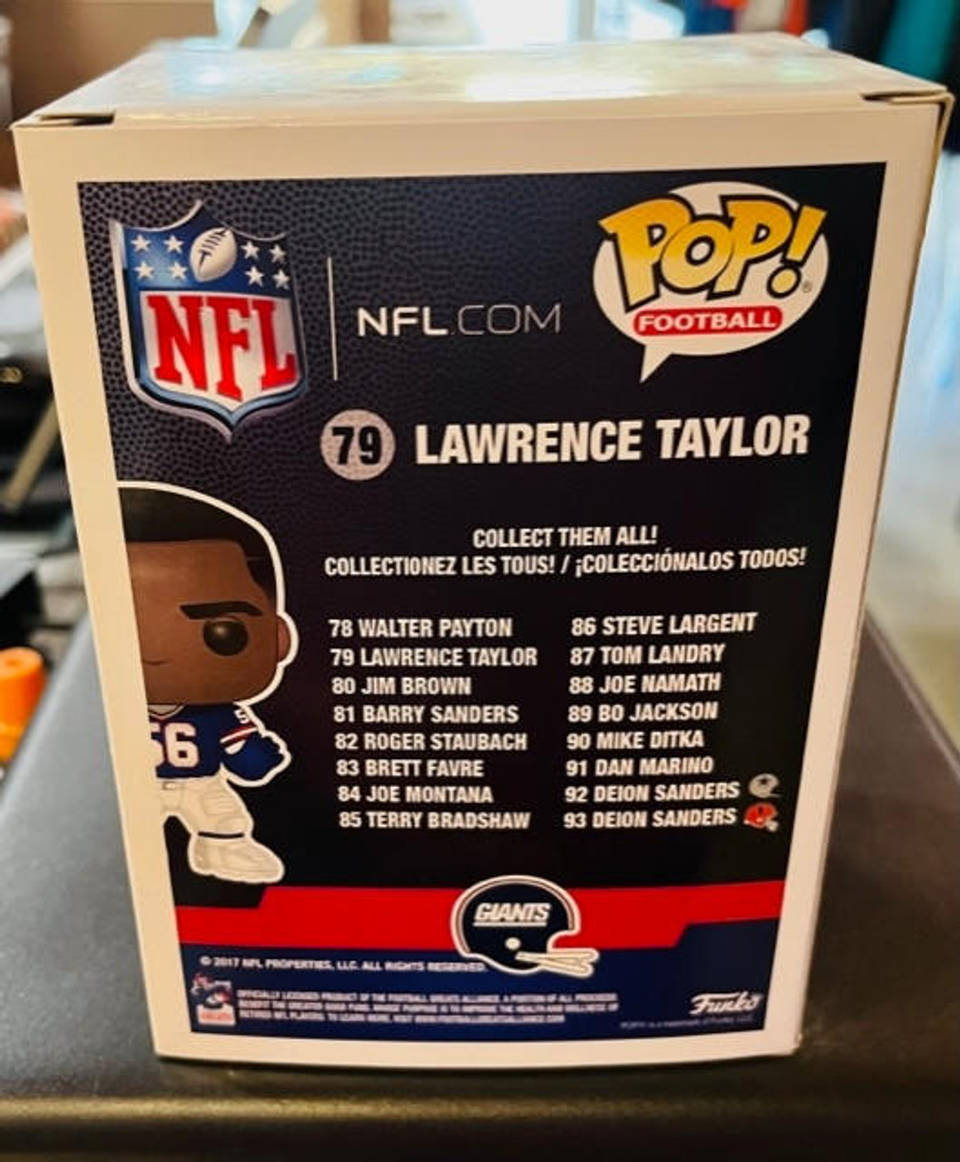 Funko NFL Legends - Lawrence Taylor (Giants Throwback)
