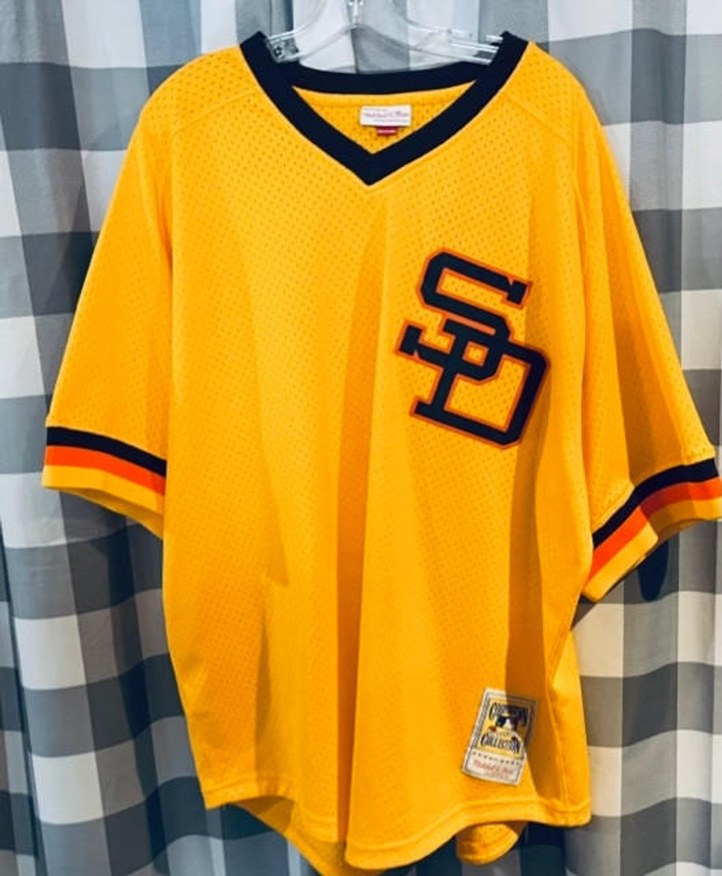 San Diego Padres MLB Tony Gwynn 1982 Mitchell & Ness BP Jersey