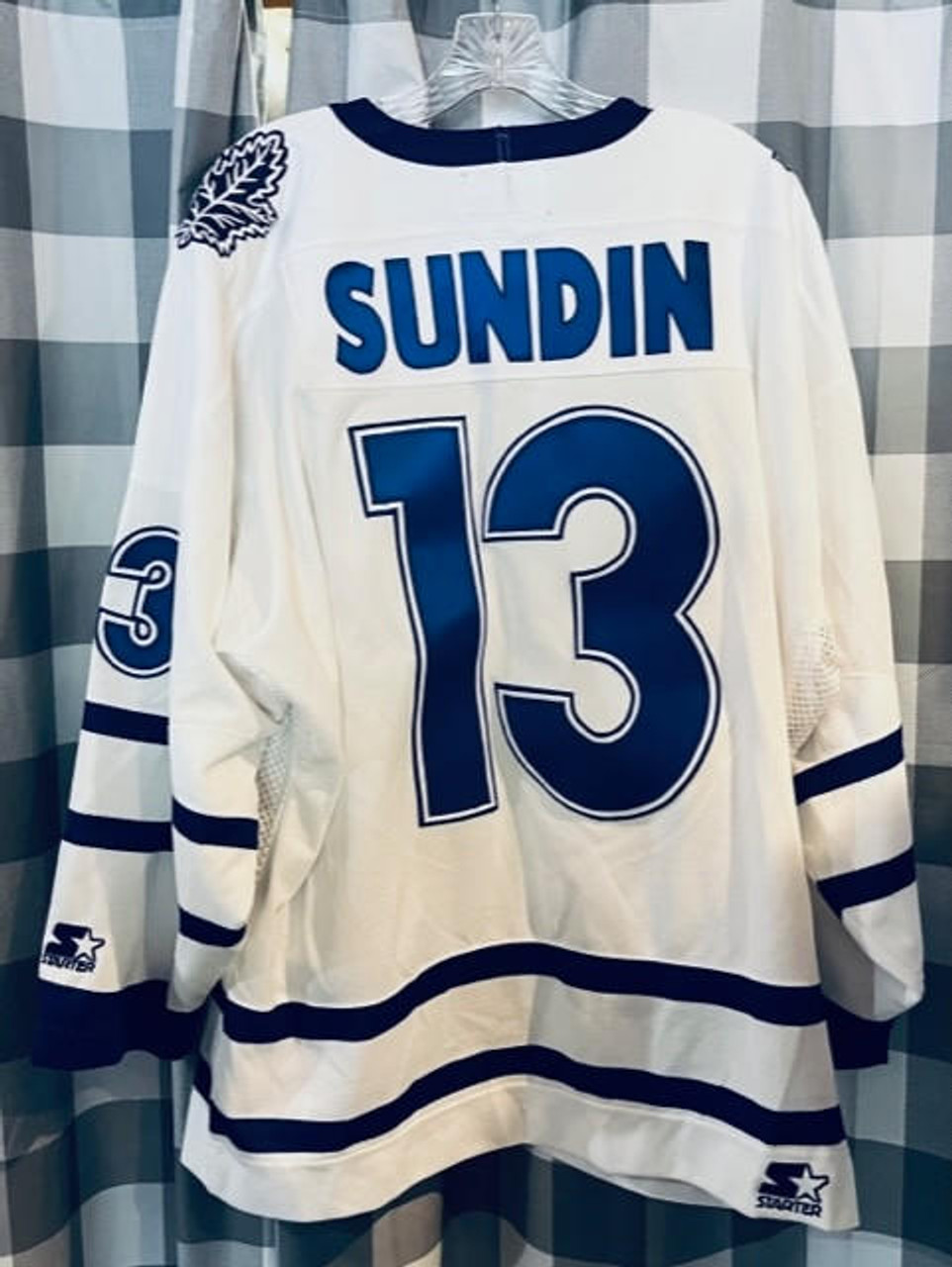 MATS SUNDIN TORONTO MAPLE LEAFS FANATICS VINTAGE BREAKAWAY HOCKEY JERSEY 2XL