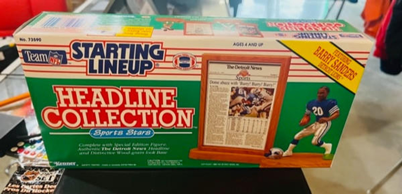 Headline Collection Barry Sanders 1991 NFL Starting Lineup