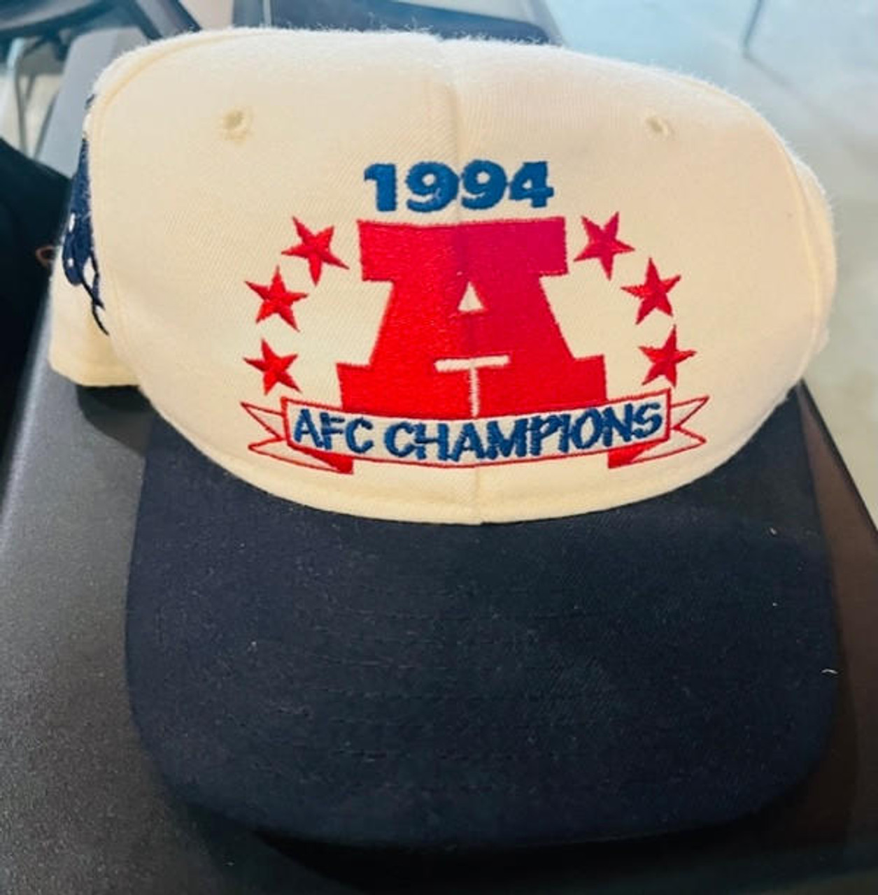 San Diego Chargers NFL 1994 AFC Champions Vintage AJD Snapback Hat
