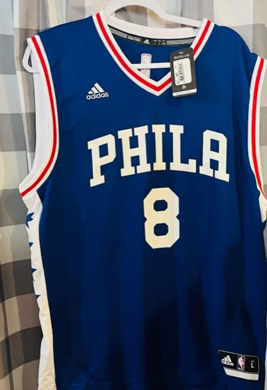 Philadelphia 76ers NBA Jahlil Okafor Adidas Swingman Jersey