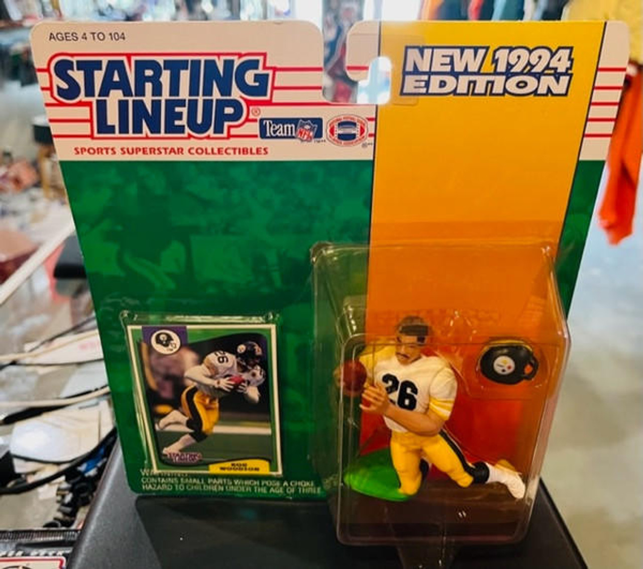 26 Woodson- Official NFL Pittsburgh Steelers Throwback Collection
