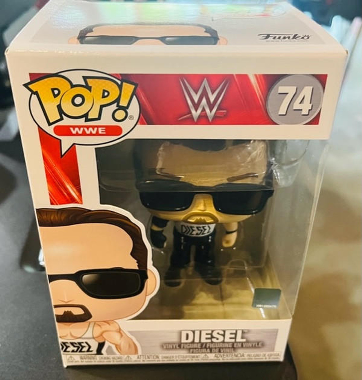 WWE Authentic Diesel WWE Funko Pop! WWE Figure #74