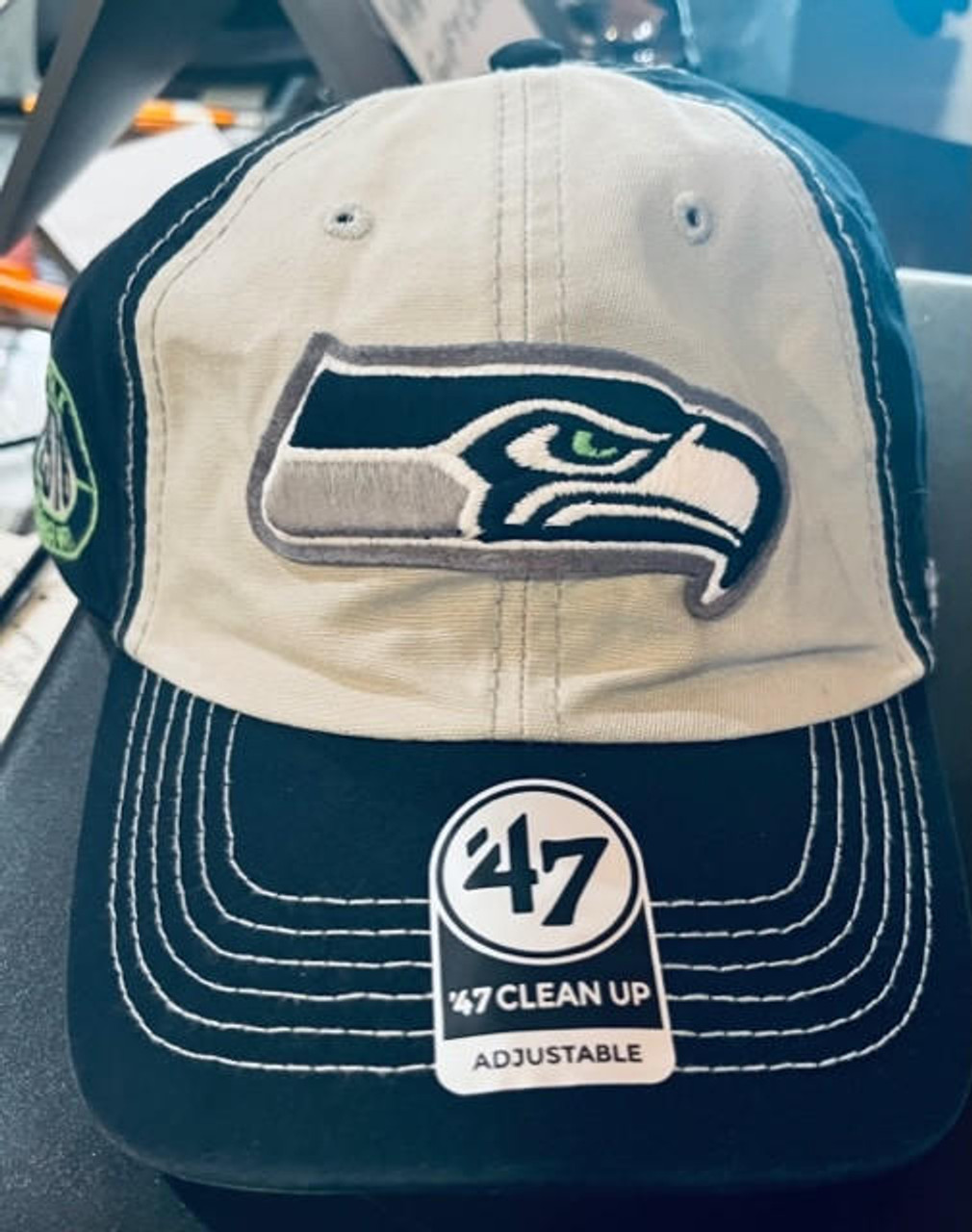 Seattle Seahawks NFL 47 McGraw Strapback Team Hat