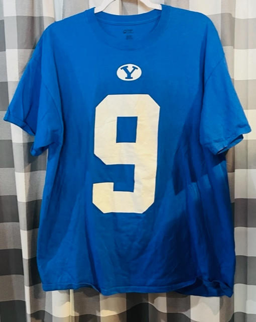 BYU Cougars NCAA Jim McMahon Vintage Shirsey T-shirt