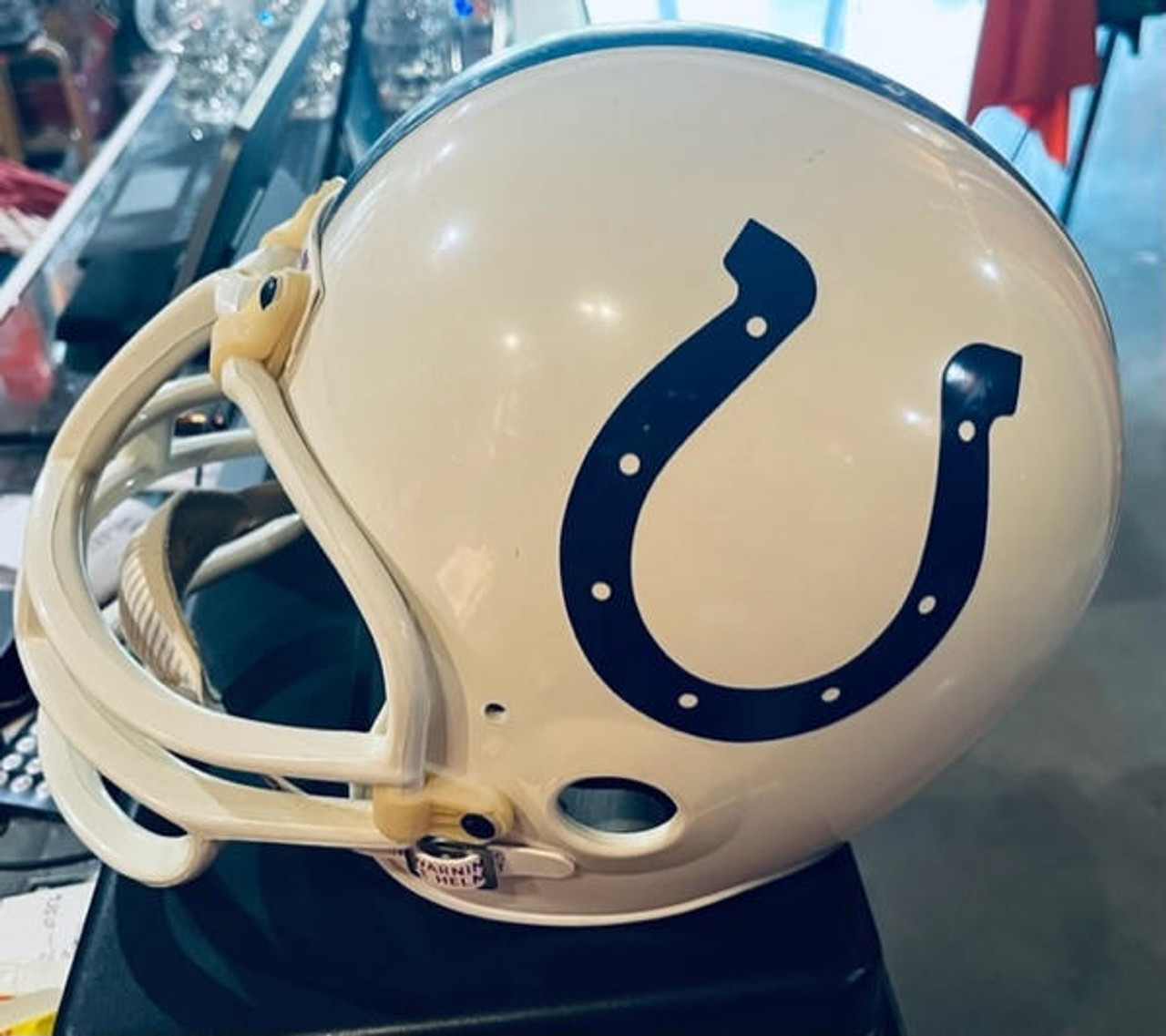 Indianapolis Colts NFL Full Size Vintage Riddell Team Helmet