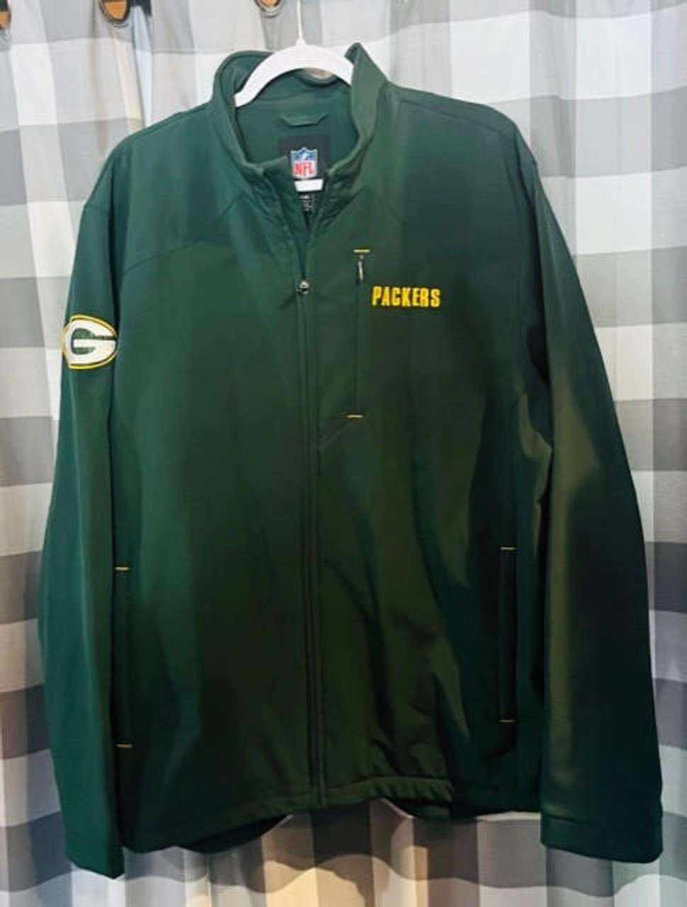 Green Bay Packers NFL Full Zip Authentic Team Jacket