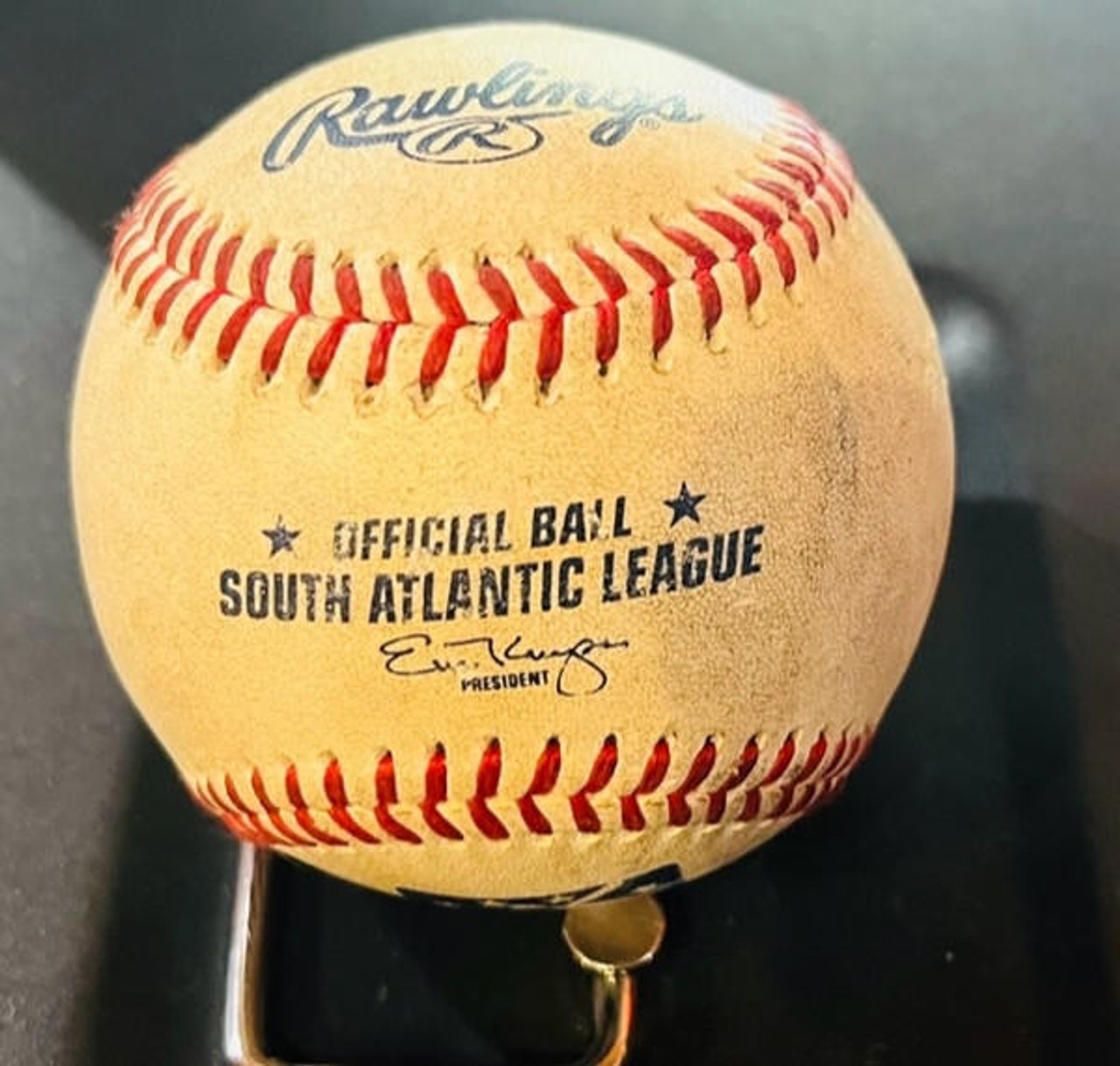 South Atlantic League MiLB Authentic Rawlings Game Baseball