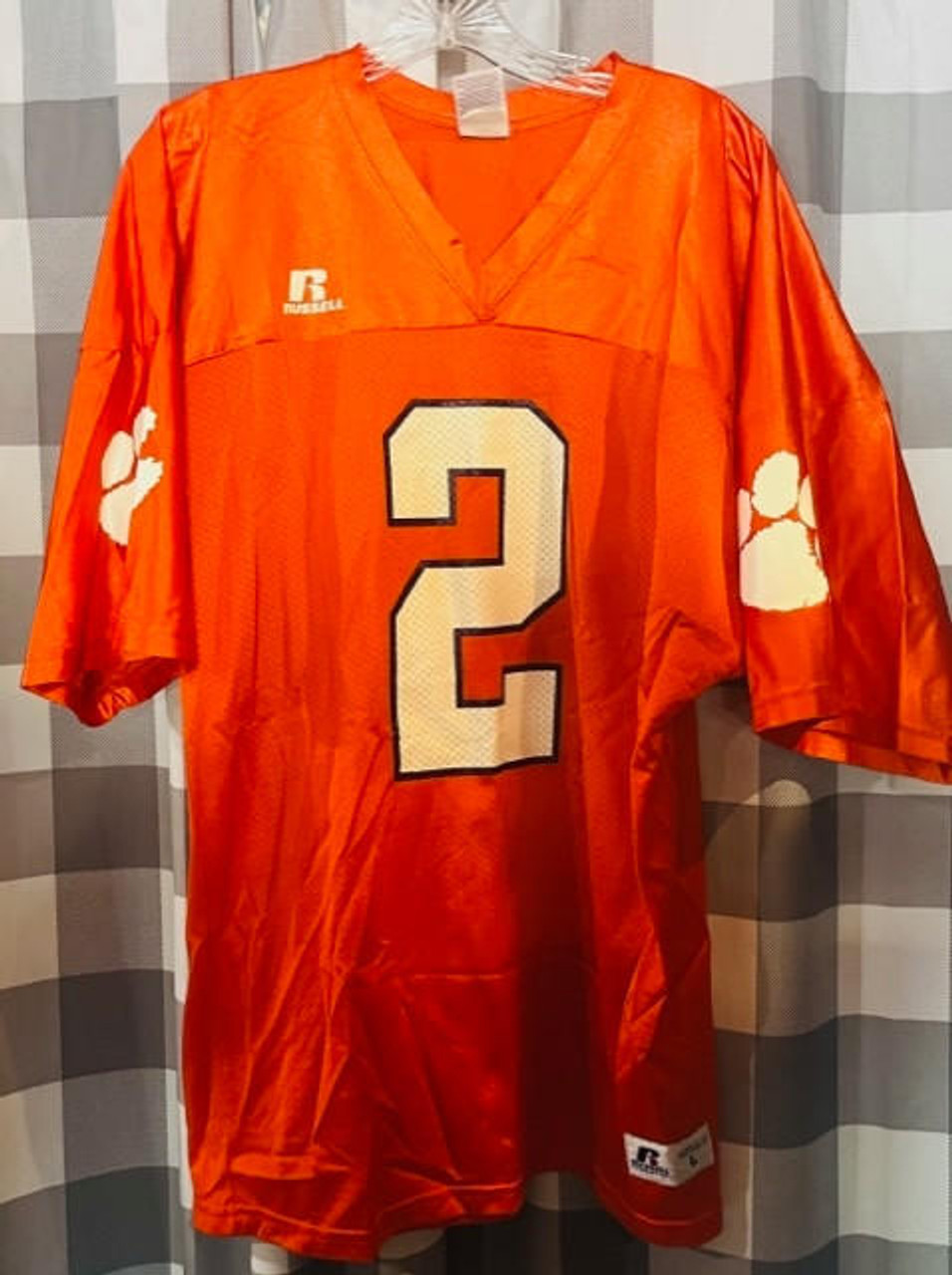 Clemson Tigers NCAA Russell Athletic Vintage Football Jersey
