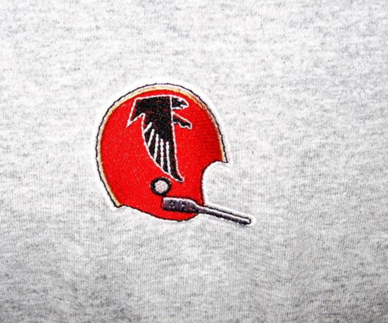 Atlanta Falcons NFL Reebok Vintage Falcons Helmet Logo T-shirt