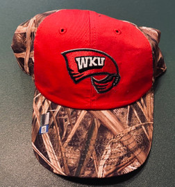 Western Kentucky Hilltoppers NCAA Camo Adjustable Hat New with Tags One Size