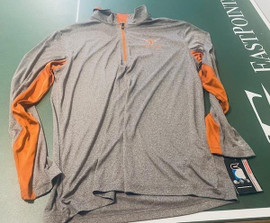 Texas Longhorns NCAA 1/4 Zip Pullover Jacket New Colosseum Athletics