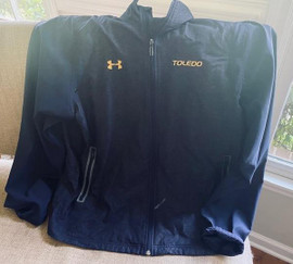Toledo Rockets NCAA Team Issued Full Zip Jacket Under Armour