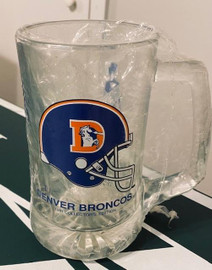 Denver Broncos NFL 1991 Helmet Logo 32 Ounce Mug Slim Jim