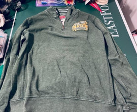 George Mason Patriots NCAA Quarter Zip GMU Logo Legacy Jacket Legacy College Brand 196218891148