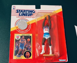 1991 New Jersey Nets NBA Derrick Coleman Rookie Starting Lineup Figure Starting Lineup 076281678900