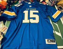 Winnipeg Blue Bombers CFL Matt Nichols Name Number Jersey Adidas