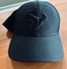 Houston Texans NFL Blackout Logo Adjustable Team Hat Top of the World