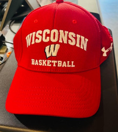 Wisconsin Badgers NCAA UA Wisconsin Basketball Hat Under Armour 