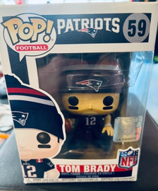 New England Patriots NFL Tom Brady Funko Pop! #59 Figure Funko Pop Sports 889698201612