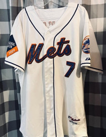 New York Mets MLB Majestic Authentic 2009 Reyes Sewn Jersey Majestic 