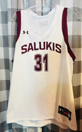 Southern Illinois Salukis NCAA Under Armour Game Worn Basketball Jersey Under Armour 