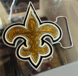 New Orleans Saints NFL Authentic Team Logo Belt Buckle Siskiyou Sports 754603043222