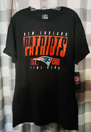 New England Patriots NFL Year Established 2 Sided T-shirt UNK 191117567903