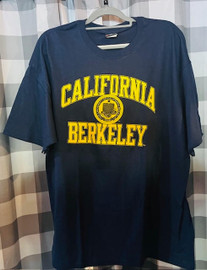 California Berkeley Bears NCAA Vintage School Crest T-shirt Champion 