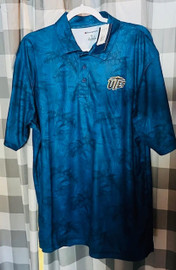 UTEP Miners NCAA Champion Floral Print 3 Button Golf Shirt Champion 196738383291