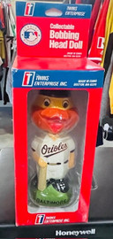 Baltimore Orioles MLB Oriole Bird 1998 Authentic Bobblehead Twins Enterprise 053838035034