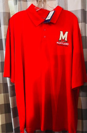 Maryland Terrapins NCAA Champion 3 Button Golf Shirt Champion 196738381891