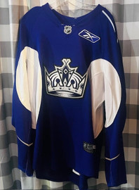 Los Angeles Kings NHL 2011 Team Worn Training Camp Jersey LOA Reebok 