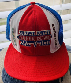 Super Bowl XVII Miami vs Washington AJD Lucky Stripes Vintage Hat