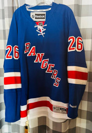 New York Rangers NHL Reebok Sewn Name and Number Jersey Reebok New York Rangers NHL Reebok Sewn Name and Number Jersey Reebok
