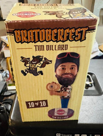 Wisconsin Timber Rattlers MiLB Tim Dillard Oktoberfest Bobblehead Match Up SGA Fan Gear Wisconsin Timber Rattlers MiLB Tim Dillard Oktoberfest Bobblehead Match Up SGA Fan Gear