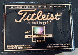 Titleist Tour Prestige 100 Sealed One Dozen Titleist Golf Balls Full Dozen Factory Sealed Authentic Titleist Tour Prestige 100 Sealed One Dozen Titleist Golf Balls