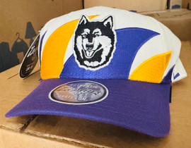 Washington Huskies NCAA Zephyr Retro Sharktooth Hat Brand New with Tags One Size Fits All Washington Huskies NCAA Zephyr Retro Sharktooth Snapback Hat
