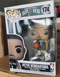 San Antonio Spurs NBA Victor Wembanyama Funko Pop! Brand New in Original Packaging San Antonio Spurs NBA Victor Wembanyama Funko Pop! #174