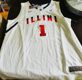Illinois Fightin' Illini NCAA Nike Elite Basketball Team Jersey Brand New with Tags Adult XL Illinois Fightin' Illini NCAA Nike Elite Basketball Team Jersey