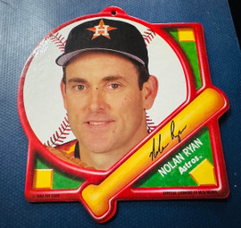 1989 Nolan Ryan Houston Astros Tara Play Ball MLB Plaque Authentic Original Vintage 1989 Nolan Ryan Houston Astros Tara Play Ball MLB Plaque Nolan Ryan
