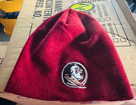 Florida State Seminoles NCAA Zephyr Knit Logo Beanie Brand New with Tags One Size Fits All Florida State Seminoles NCAA Zephyr Knit Logo Beanie