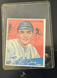 1933 Goudey Willie Kamm #75 Big League Chewing Gum R319 Baseball Card Cleveland Indians Rookie Card 1933 Goudey Willie Kamm #75 Big League Chewing Gum R319 Baseball Card 1933 Goudey Willie Kamm #75 Big League Chewing Gum R319 Baseball Card Cleveland Indians Rookie Card 1933 Goudey Willie Kamm #75 Big League Chewing Gum R319 Baseball Card